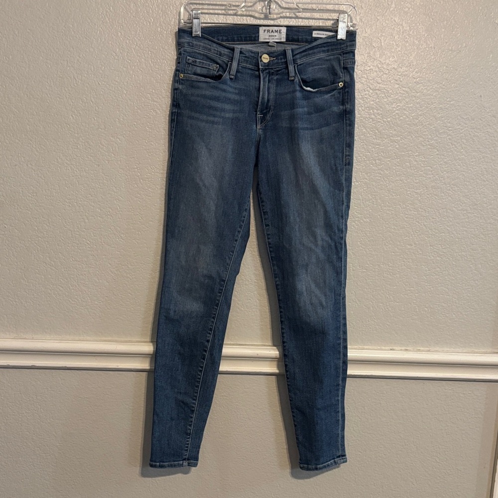 Frame Denim Women's Dark Blue Skinny Jeans